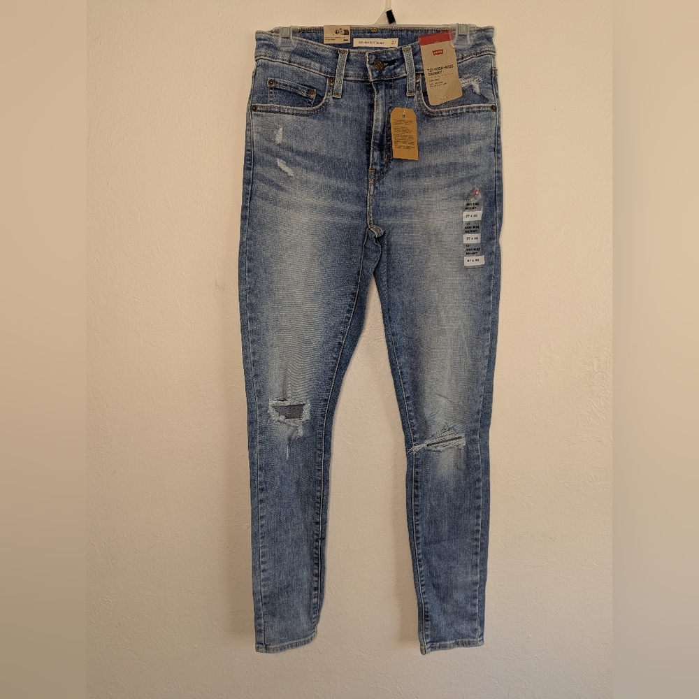 NWT Levi's Women's 721 High Rise Skinny Jeans Size 27x30